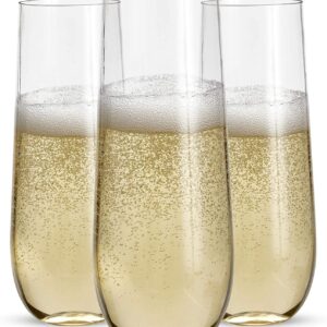 Stemless Champagne Glasses